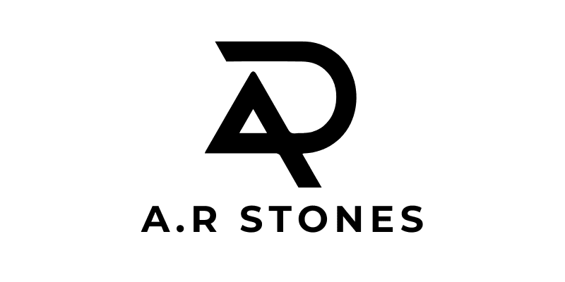 Black White Simple Monochrome Initial Name Logo (800 x 450 px)